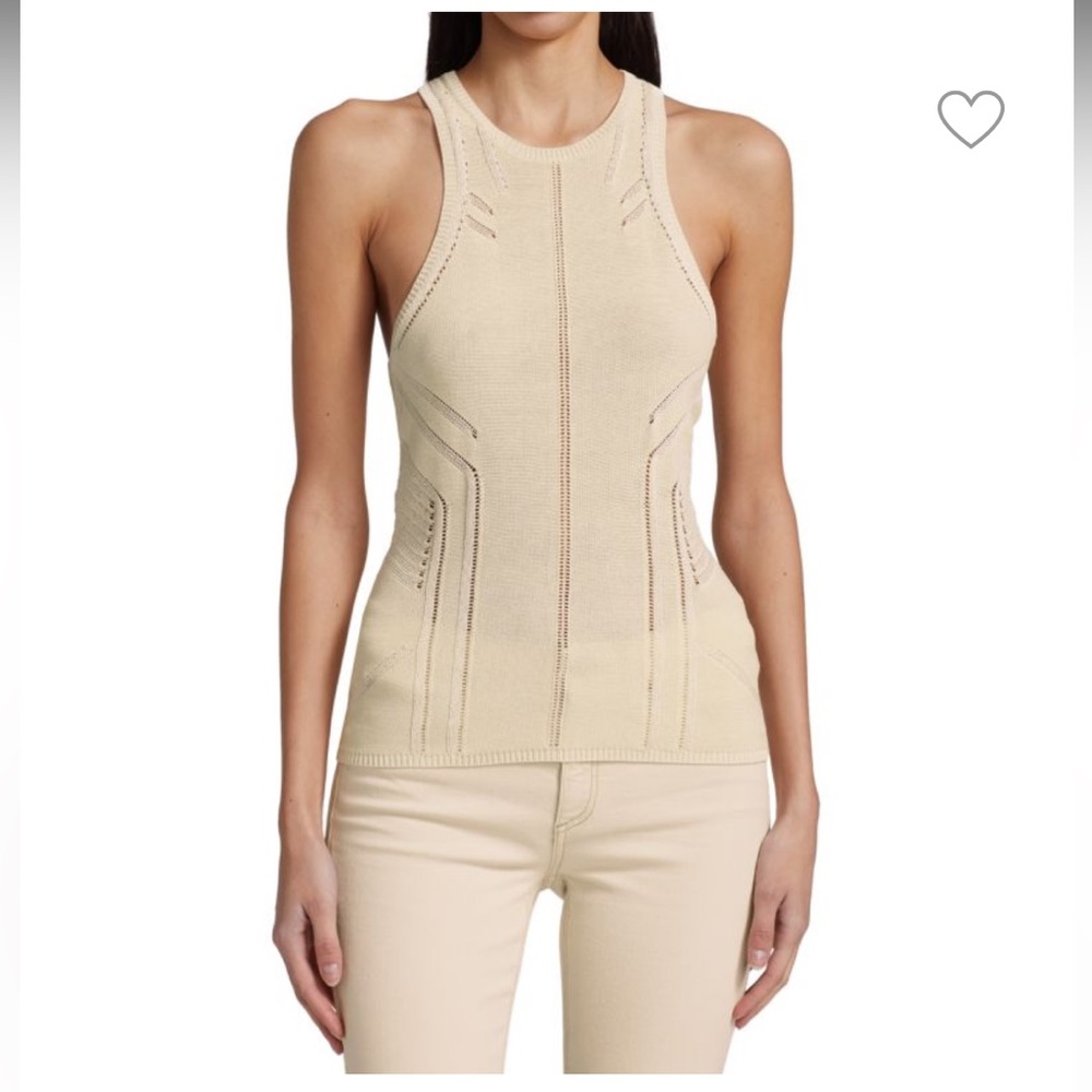 Rag & Bone knit racerback tank.